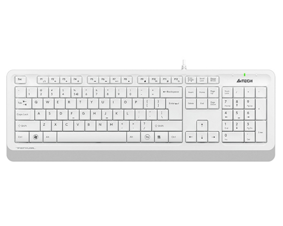 A4 TECH  FK10 FSTYLER USB US bela tastatura 