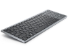 KB740 Compact Multi-device US wireless tastatura siva