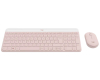 MK470 Wireless Desktop US Roze tastatura + miš