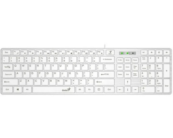 GENIUS  SlimStar 126 USB YU bela tastatura 