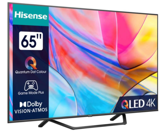 HISENSE 65" 65A7KQ QLED 4K UHD Smart TV 