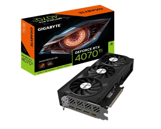 GIGABYTE  nVidia GeForce RTX 4070 Ti 12GB 192bit GV-N407TWF3OC-12GD grafička karta