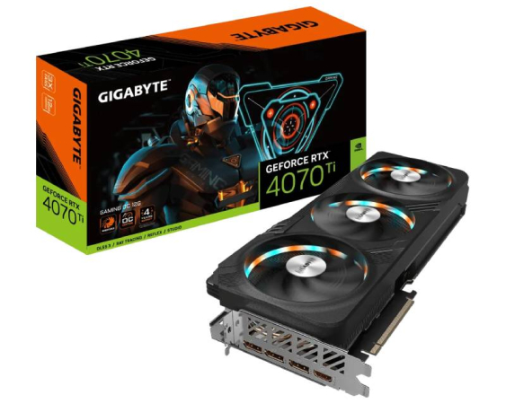 GIGABYTE nVidia GeForce RTX 4070 Ti GAMING OC 12GB GV-N407TGAMING OC-12GD