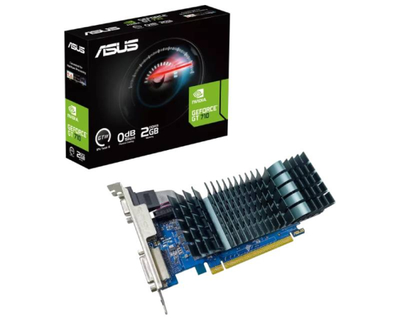 ASUS  nVidia GeForce GT 710 2GB 64bit GT710-SL-2GD3-BRK-EVO