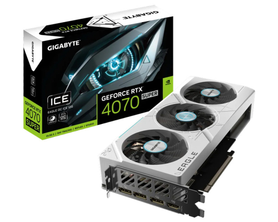 GIGABYTE  nVidia GeForce RTX 4070 SUPER EAGLE OC ICE 12GB GV-N407SEAGLEOC ICE-12GD grafička karta