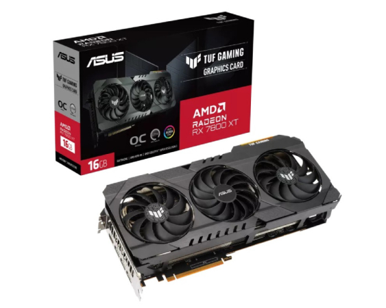 ASUS  AMD Radeon RX 7800 XT 16GB 256bit TUF-RX7800XT-O16G-OG-GAMING grafička karta