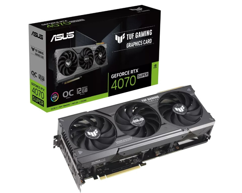 nVidia GeForce RTX 4070 SUPER 12GB TUF-RTX4070S-O12G-GAMING grafička karta