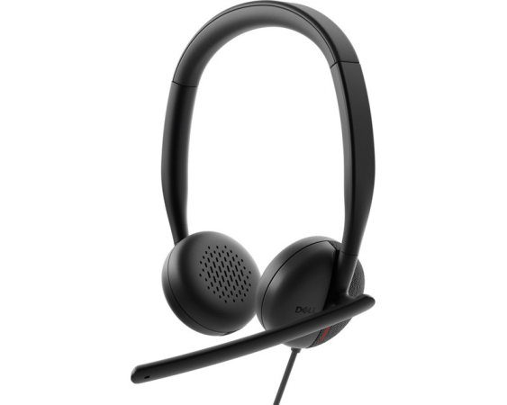 DELL  WH3024 Wired Headset slušalice sa mikrofonom crne 