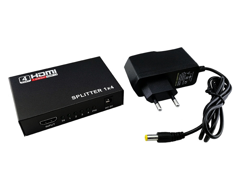 1.4 HDMI spliter 4x out 1x in 1080P 
