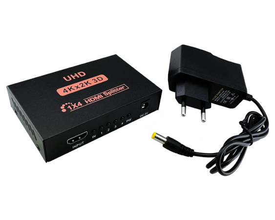 E-GREEN  2.0 HDMI spliter 4x out 1x in 4K x 2K 