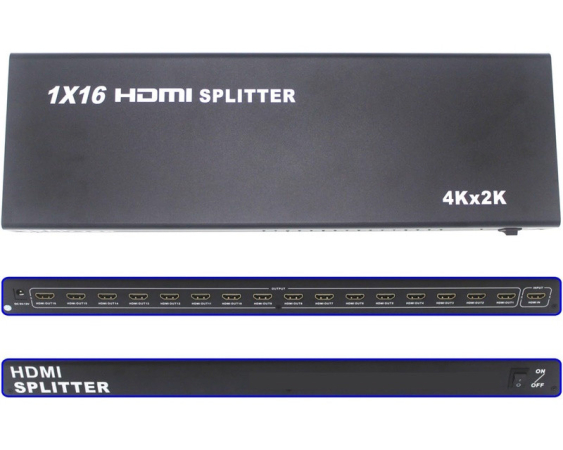 FAST ASIA HDMI Spliter 1x16 1080P (ver 1.4) Activ 
