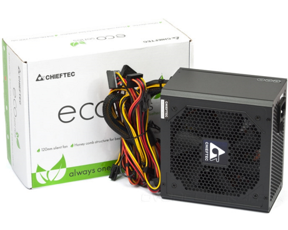 CHIEFTEC  GPE-600S 600W ECO series napajanje 3Y 