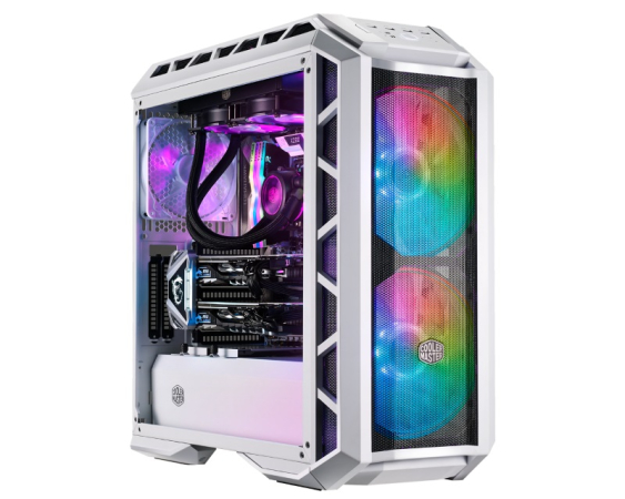 COOLER MASTER  MasterCase H500P Mesh ARGB Gaming modularno kućište (MCM-H500P-WGNN-S01) belo 