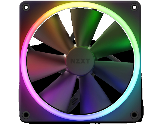 NZXT  F140 RGB 140mm ventilator crni (RF-R14SF-B1) 