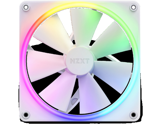 NZXT  F140 RGB 140mm ventilator beli (RF-R14SF-W1) 