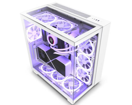 NZXT  H9 Elite Gaming kućište (CM-H91EW-01) belo 