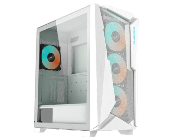 GIGABYTE C301 GLASS GB-C301GW belo kućište 