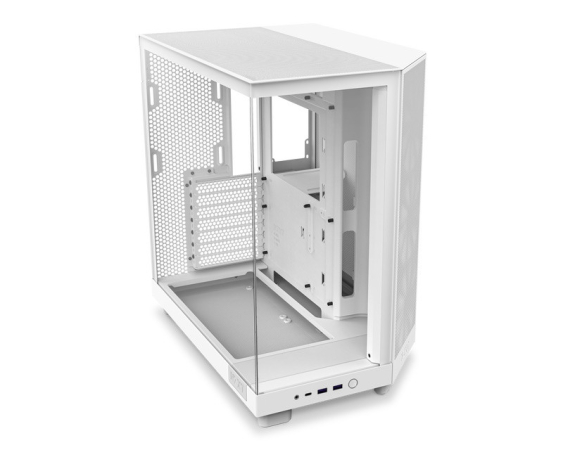 NZXT  H6 Flow kućište (CC-H61FW-01) belo 
