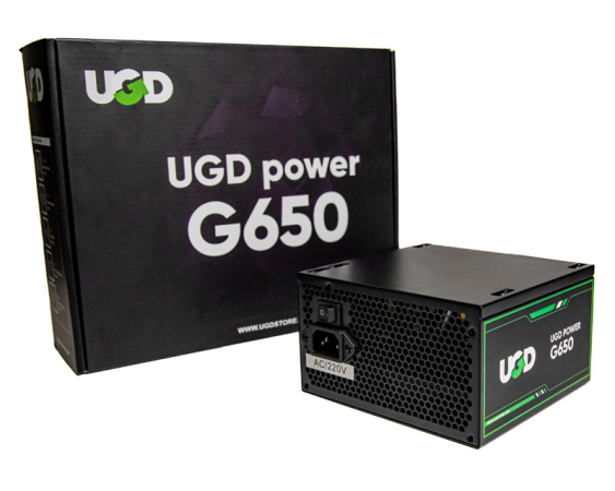 UGD  G650 PFC black napajanje 