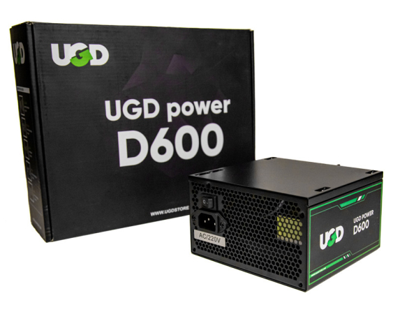 UGD  D600 UVP black napajanje 