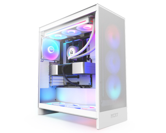 NZXT  H7 Flow RGB kućište belo (CM-H72FW-R1) 