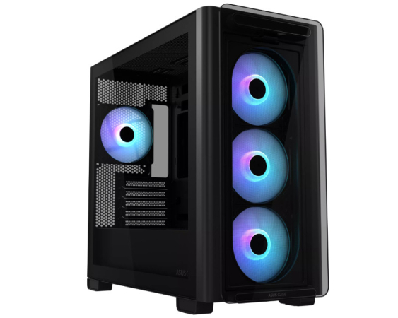 ASUS  A23 PLUS TG ARGB micro-ATX kućište crno 