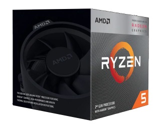 Ryzen 5 3400G 4 cores 3.7GHz (4.2GHz) Box procesor