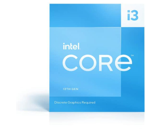 INTEL  Core i3-13100F do 4.50GHz Box procesor