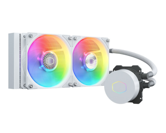 COOLER MASTER MasterLiquid ML240L ARGB V2 White vodeno hlađenje belo (MLW-D24M-A18PW-RW) 