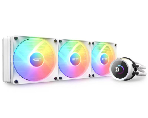 NZXT  Kraken 360 RGB vodeno hlađenje belo (RL-KR360-W1) 