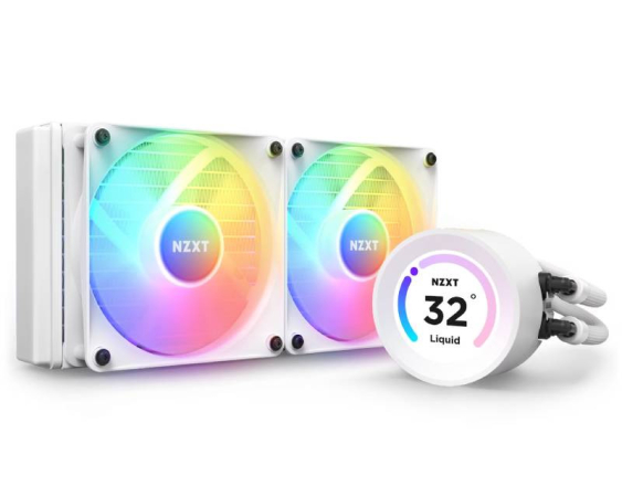 NZXT  Kraken Elite 240 RGB vodeno hlađenje belo (RL-KR24E-W1) 