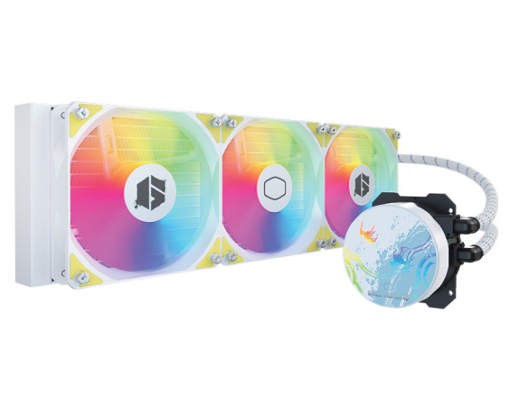 COOLER MASTER MasterLiquid 360L Core SF6 Chun-Li vodeno hlađenje belo (MLW-D36M-A17PZ-CL) 