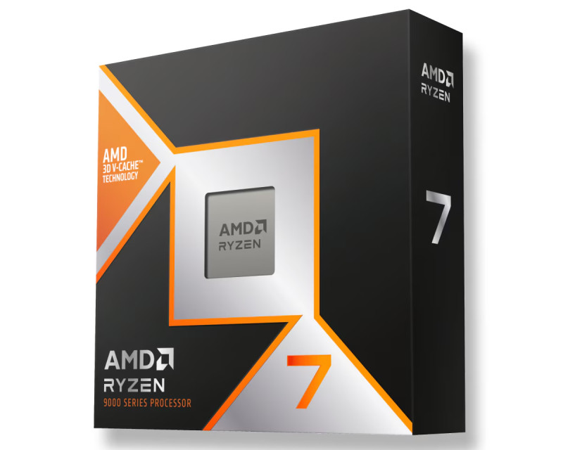 RYZEN 7 9800X3D 8 cores do 5.2GHz (100-100001084WOF) procesor