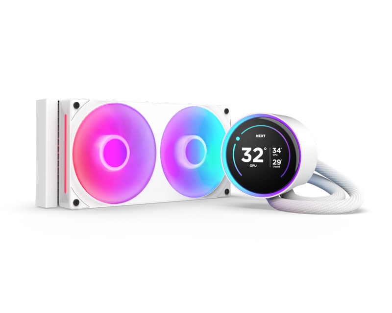 Kraken Elite 240 RGB V2 vodeno hlađenje belo (RL-KR24E-W2) 