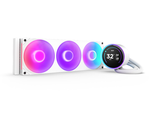 NZXT  Kraken Elite 360 RGB V2 vodeno hlađenje belo (RL-KR36E-W2) 