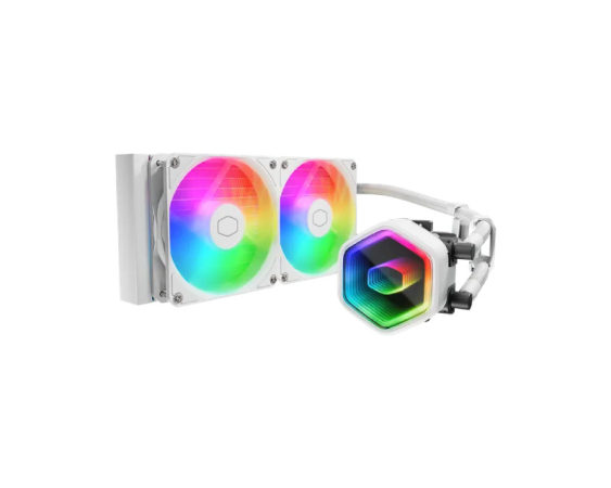 COOLER MASTER  MasterLiquid 240 Core II ARGB vodeno hlađenje belo (MLW-D24M-A18PA-RW) 