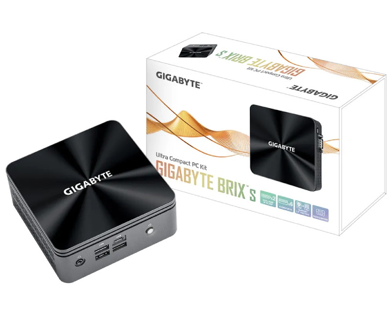 GB-BRI5H-10210(E) BRIX Mini PC Intel i5-10210U 1.6 GHz(4.20 GHz)