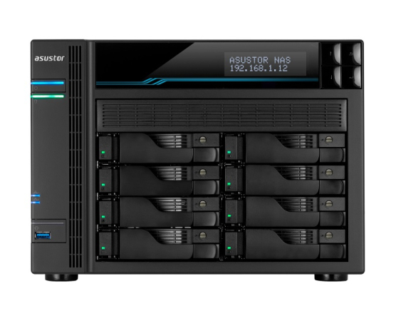 ASUSTOR  NAS Storage Server LOCKERSTOR 8 AS6508T 