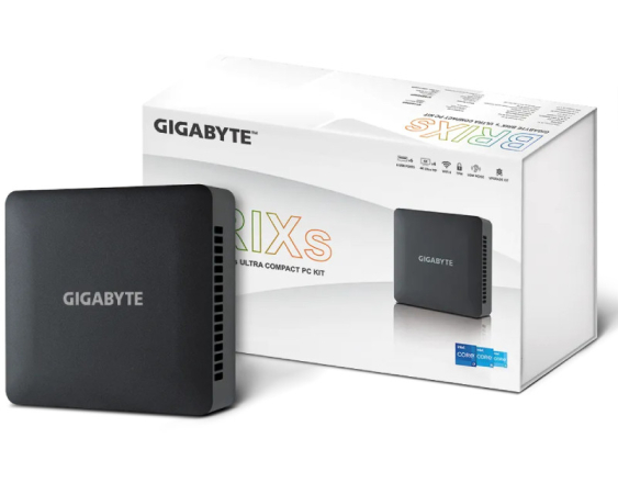 GIGABYTE  GB-BRi5H-1335 BRIX Mini PC Intel i5-1335U up to 4.6GHz 