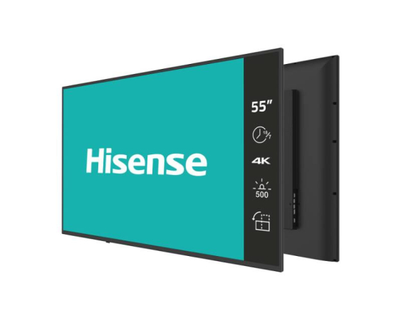 HISENSE 55" 55GM60AE 4K UHD Digital Signage Display - 18/7 Operation 
