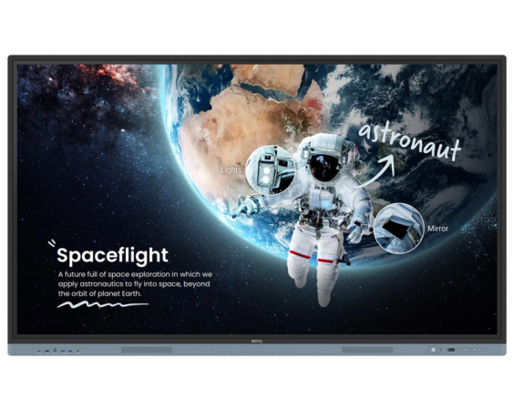 BENQ  75” 4K UHD Interaktivni Flat Panel Display RM7504 