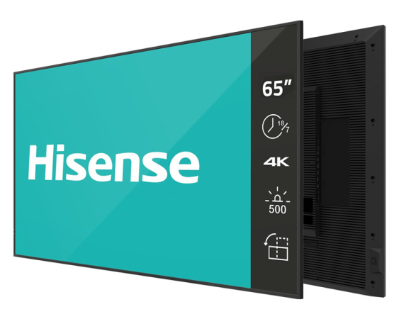 HISENSE  65 inča 65GM50D 4K UHD 500 nita Digital Signage Display - 18/7 Operation 