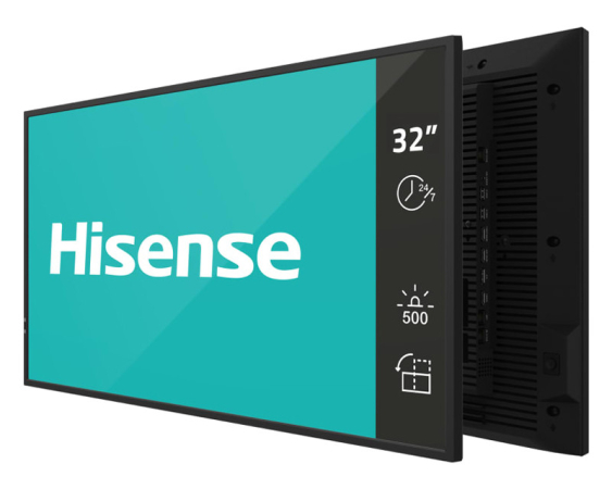 HISENSE  32 inča 32DM66D FHD 500 nita Digital Signage Display - 24/7 Operation 