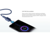 33W Power Bank 20000mAh (Integrated Cable) Blue GL BHR8975GL