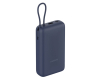 33W Power Bank 20000mAh (Integrated Cable) Blue GL BHR8975GL