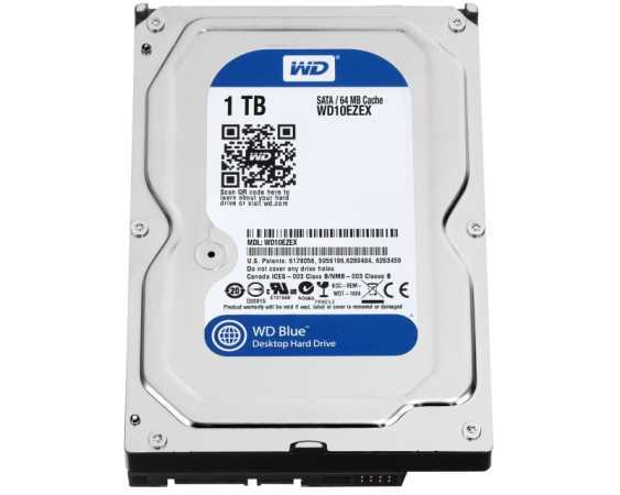 WD  1TB 3.5 inča SATA III 64MB 7.200rpm WD10EZEX Blue hard disk hard disk