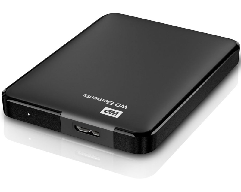 Elements Portable 1TB 2.5" eksterni hard disk WDBUZG0010BBK 