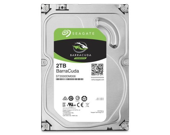 SEAGATE  2TB 3.5 inča SATA III 256MB 7.200rpm ST2000DM008 Barracuda hard disk