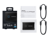 Portable T7 Touch 1TB crni eksterni SSD MU-PC1T0K