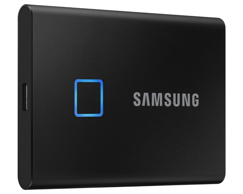 Portable T7 Touch 1TB crni eksterni SSD MU-PC1T0K